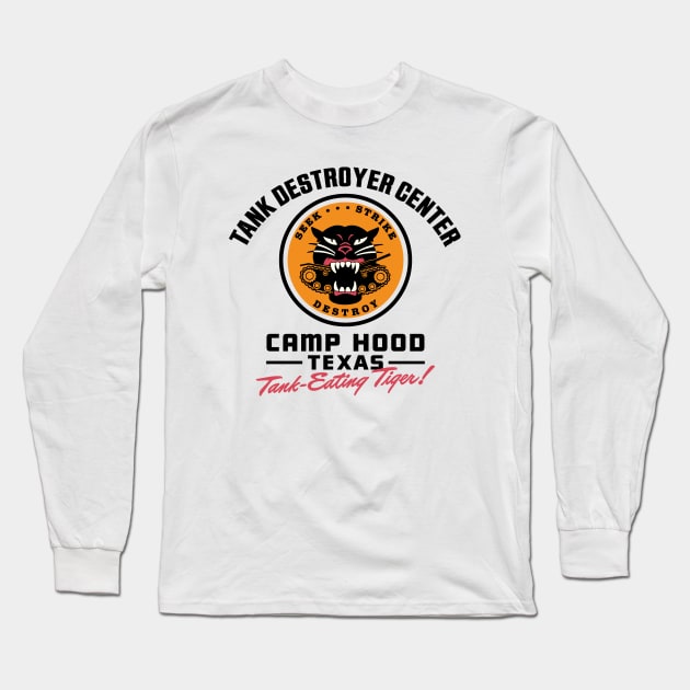 TANK DESTROYER CENTER Long Sleeve T-Shirt by BUNNY ROBBER GRPC